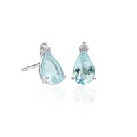 Orecchini Ray Milano Donna Aquamarine Gocce in Oro Acquamarina 2.20 Ct 4622/B2 - 4622/B2
